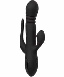 CALEXOTICS – VIBRADOR TRIPLE EUPHORIA NEGRO - intimamenities.com
