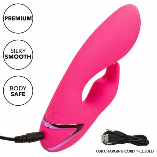 CALEXOTICS – SO. CAL SUSHINE VIBRATOR RABBIT FUCSIA BY CALIFORNIA DREAMING - intimamenities.com