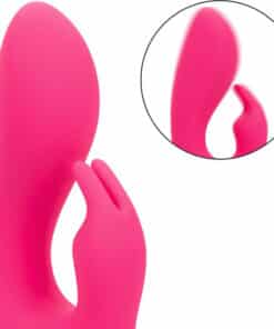 CALEXOTICS – SO. CAL SUSHINE VIBRATOR RABBIT FUCSIA BY CALIFORNIA DREAMING - intimamenities.com