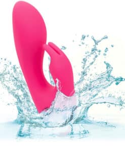 CALEXOTICS – SO. CAL SUSHINE VIBRATOR RABBIT FUCSIA BY CALIFORNIA DREAMING - intimamenities.com