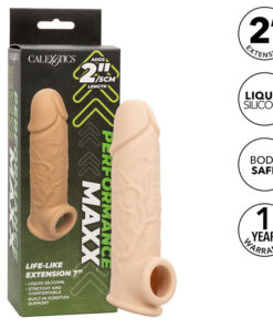 CALEXOTICS - PERFORMANCE MAXX EXTENSIÓN REALISTA 7 PIEL CLARO