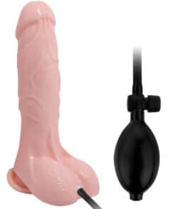 BAILE - INFLATABLE DILDO HINCHABLE REALÍSTICO CON VENTOSA 15 CM