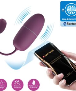 PRETTY LOVE – NYMPH HUEVO VIBRADOR CONTROLADO POR APP LILA - intimamenities.com