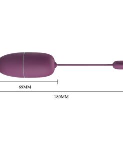 PRETTY LOVE – NYMPH HUEVO VIBRADOR CONTROLADO POR APP LILA - intimamenities.com