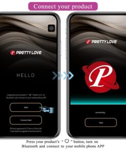PRETTY LOVE – NYMPH HUEVO VIBRADOR CONTROLADO POR APP LILA - intimamenities.com