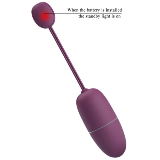 PRETTY LOVE – NYMPH HUEVO VIBRADOR CONTROLADO POR APP LILA - intimamenities.com