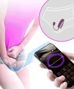 PRETTY LOVE – NYMPH HUEVO VIBRADOR CONTROLADO POR APP LILA - intimamenities.com