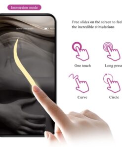 PRETTY LOVE – NYMPH HUEVO VIBRADOR CONTROLADO POR APP LILA - intimamenities.com