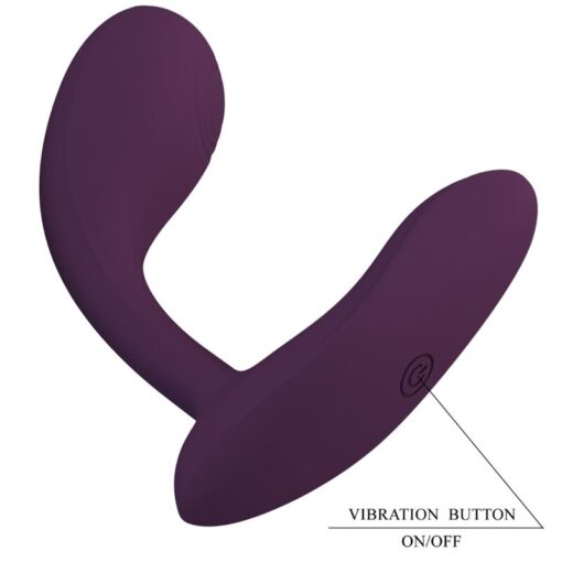 PRETTY LOVE – BAIRD G-SPOT 12 VIBRACIONES RECARGABLE LILA APP - intimamenities.com