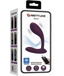 PRETTY LOVE – BAIRD G-SPOT 12 VIBRACIONES RECARGABLE LILA APP - intimamenities.com