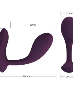 PRETTY LOVE – BAIRD G-SPOT 12 VIBRACIONES RECARGABLE LILA APP - intimamenities.com
