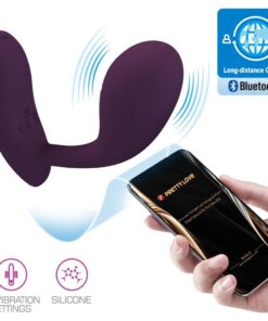 PRETTY LOVE – BAIRD G-SPOT 12 VIBRACIONES RECARGABLE LILA APP - intimamenities.com