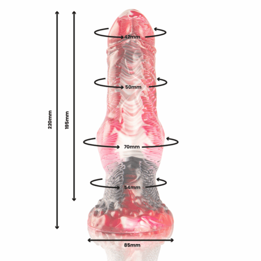 EPIC - HELIOS DILDO CON TESTÍCULOS CALOR Y ÉXTASIS - Imagen 2