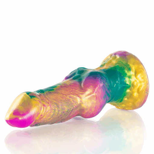 EPIC - IRIS DILDO CON TESTÍCULOS ARCOÍRIS DE PLACER - Imagen 5