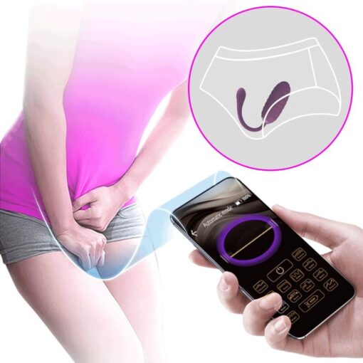 PRETTY LOVE – CASPER HUEVO VIBRADOR RECARGABLE MORADO - intimamenities.com