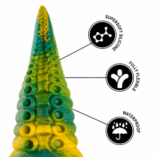 EPIC - CETUS DILDO TENTÁCULO VERDE TAMAÑO PEQUEÑO - Imagen 7