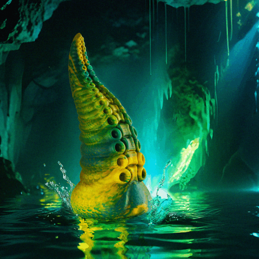 EPIC - CETUS DILDO TENTÁCULO VERDE TAMAÑO PEQUEÑO - Imagen 8
