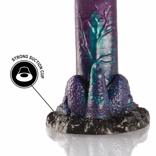 EPIC - BASILISK DILDO DOBLE PLACER ESCAMOSO TAMAÑO PEQUEÑO - Imagen 7