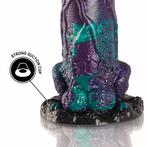 EPIC - BASILISK DILDO DOBLE PLACER ESCAMOSO TAMAÑO GRANDE - Imagen 6