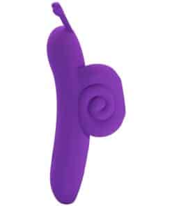 PRETTY LOVE - SNAIL PODEROSO ESTIMULADOR DE DEDO MORADO