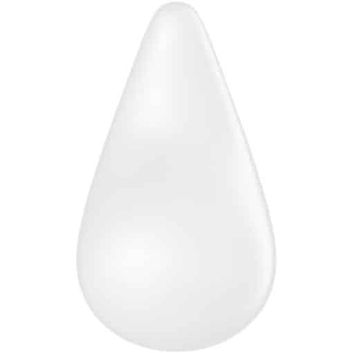 SATISFYER – DEW DROP VIBRADOR LAY-ON BLANCO - intimamenities.com