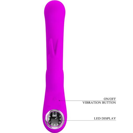 PRETTY LOVE – SKYLAR VIBRADOR ESTIMULADOR PÚRPURA - intimamenities.com