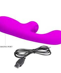 PRETTY LOVE – SKYLAR VIBRADOR ESTIMULADOR PÚRPURA - intimamenities.com