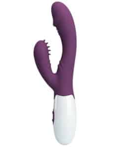 PRETTY LOVE – ANDRE VIBRADOR RABBIT & ESTIMULADOR PUNTO G MORADO - intimamenities.com
