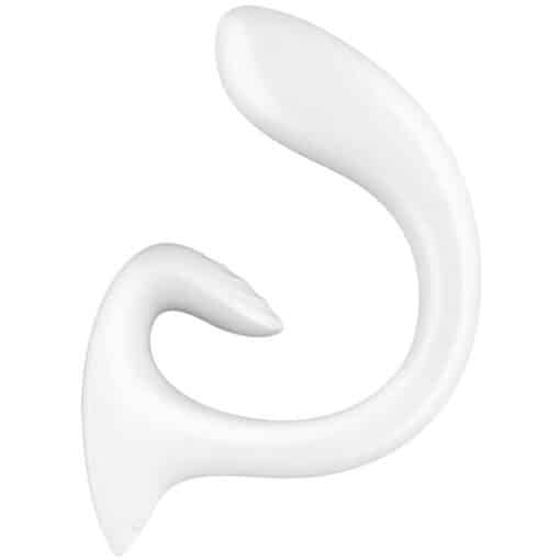 SATISFYER – G FOR GODDESS 1 VIBRADOR RABBIT BLANCO - intimamenities.com