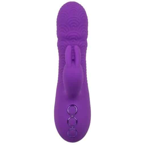 CALEXOTICS – MANHATTAN BEACH MARVEL VIBRADOR RABBIT MORADO BY CALIFORNIA DREAMING - intimamenities.com
