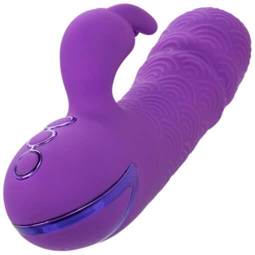 CALEXOTICS – MANHATTAN BEACH MARVEL VIBRADOR RABBIT MORADO BY CALIFORNIA DREAMING - intimamenities.com