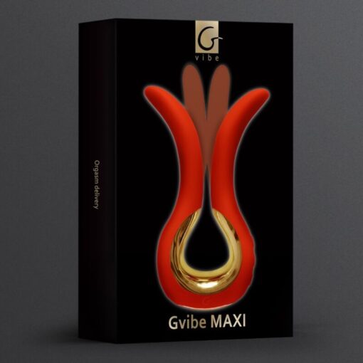 G-VIBE – GVIBE MAXI VIBRADOR CON DOS PUNTAS FLEXIBLES CORAL - intimamenities.com