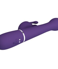PRETTY LOVE – DEJON VIBRADOR RABBIT 3 EN 1 MULTIFUNCIÓN MORADO - intimamenities.com