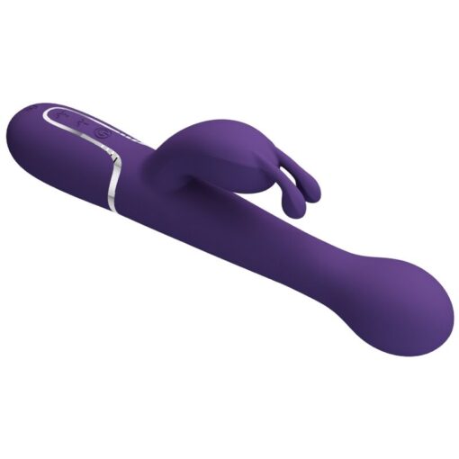 PRETTY LOVE – DEJON VIBRADOR RABBIT 3 EN 1 MULTIFUNCIÓN MORADO - intimamenities.com