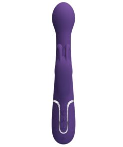 PRETTY LOVE – DEJON VIBRADOR RABBIT 3 EN 1 MULTIFUNCIÓN MORADO - intimamenities.com