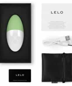 LELO – SIRI 3 MASAJEADOR DE CLITORIS PISTACHIO CREAM - intimamenities.com