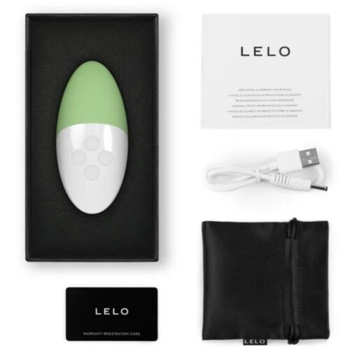 LELO – SIRI 3 MASAJEADOR DE CLITORIS PISTACHIO CREAM - intimamenities.com