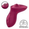SATISFYER – EXCITERRR VIBRADOR LAY-ON CLÍTORIS FUCSIA - intimamenities.com