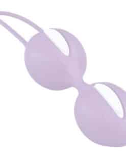 FUN FACTORY - SMARTBALLS DUO BOLAS PELVICAS BLANCO / LILA PASTEL