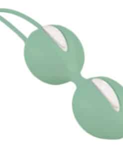 FUN FACTORY - SMARTBALLS DUO BOLAS PELVICAS BLANCO / VERDE PISTACHO