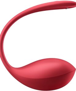 SATISFYER – SHINY PETAL ESTIMULADOR PUNTO G CONTROL REMOTO ROJO APP GRATUITA - intimamenities.com