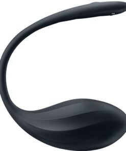 SATISFYER – RIBBED PETAL ESTIMULADOR PUNTO G CONTROL REMOTO NEGRO APP GRATUITA - intimamenities.com