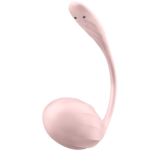 SATISFYER – RIBBED PETAL ESTIMULADOR PUNTO G CONTROL REMOTO ROSA APP GRATUITA - intimamenities.com