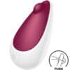 SATISFYER – SPOT ON 3 ESTIMULADOR DE CLÍTORIS ROJO - intimamenities.com