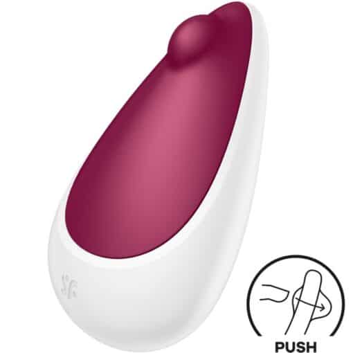 SATISFYER – SPOT ON 3 ESTIMULADOR DE CLÍTORIS ROJO - intimamenities.com