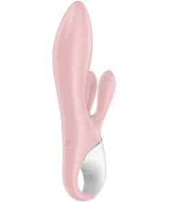 SATISFYER – AIR PUMP BUNNY 3 INFLABLE VIBRADOR RABBIT ROSA - intimamenities.com