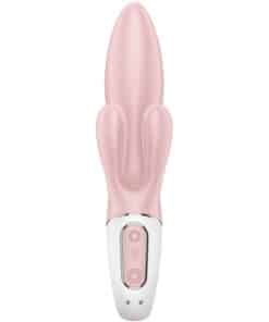 SATISFYER – AIR PUMP BUNNY 3 INFLABLE VIBRADOR RABBIT ROSA - intimamenities.com