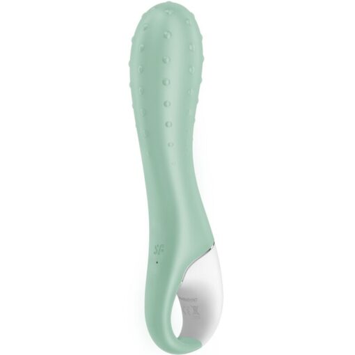 SATISFYER – AIR PUMP VIBRADOR 3 INFLABLE PUNTO G MENTA - intimamenities.com