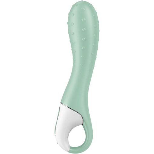SATISFYER – AIR PUMP VIBRADOR 3 INFLABLE PUNTO G MENTA - intimamenities.com