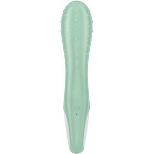 SATISFYER – AIR PUMP VIBRADOR 3 INFLABLE PUNTO G MENTA - intimamenities.com